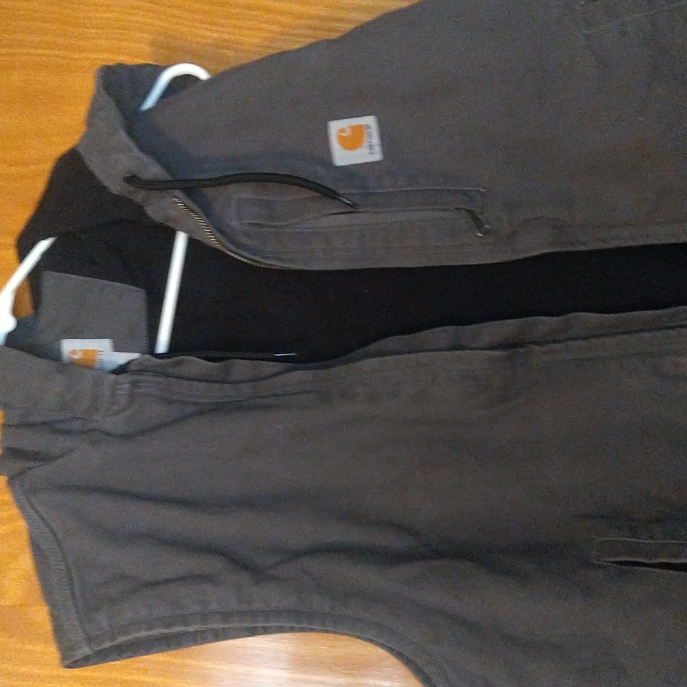 Carhartt vest with hood